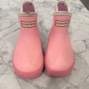 Hunter Kids Light Pink Rain Boots